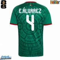 Mexico Edson Alvarez #4 Hjemmedrakt EM 2024 Kortermet